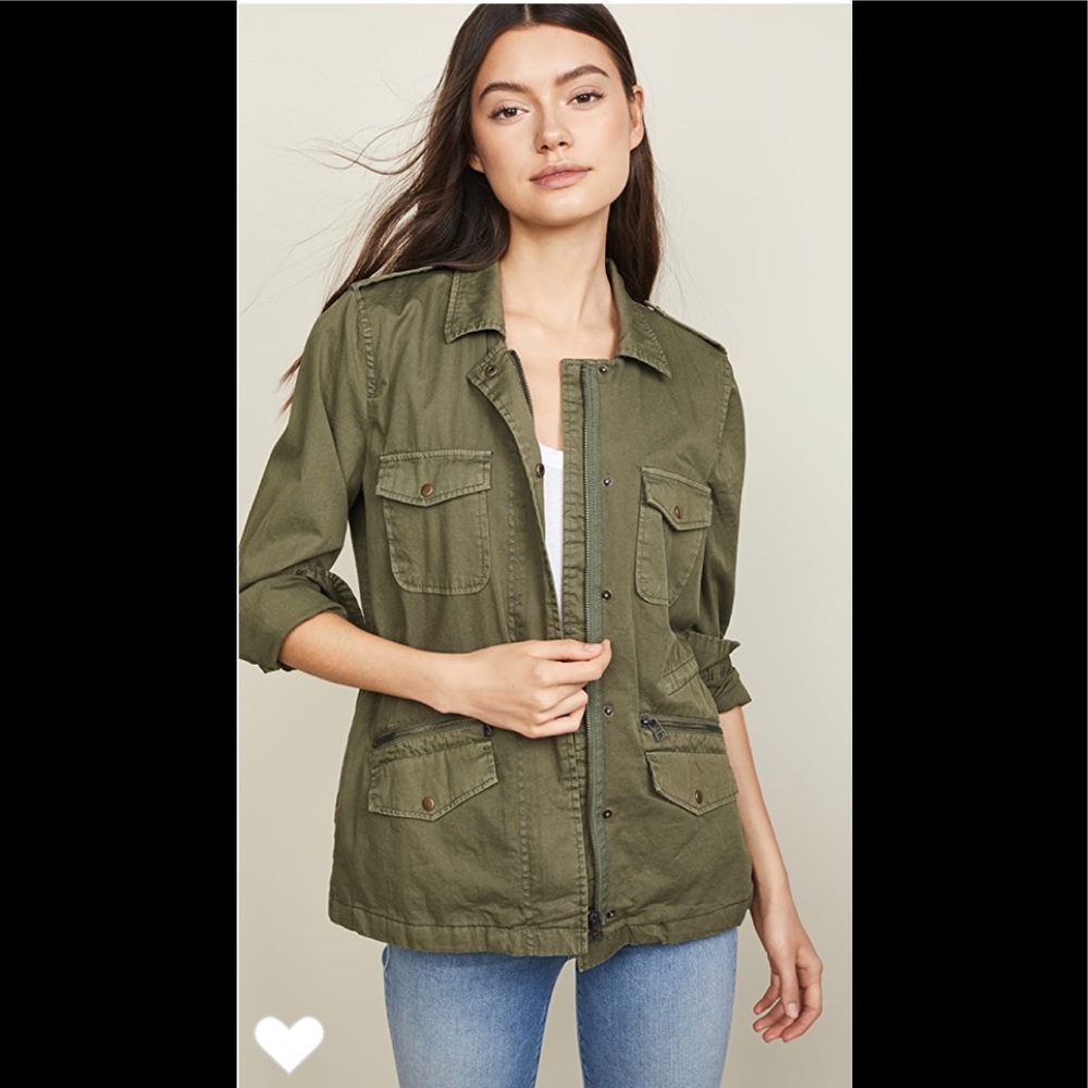 Lily Aldridge for Velvet Utility Jacket L